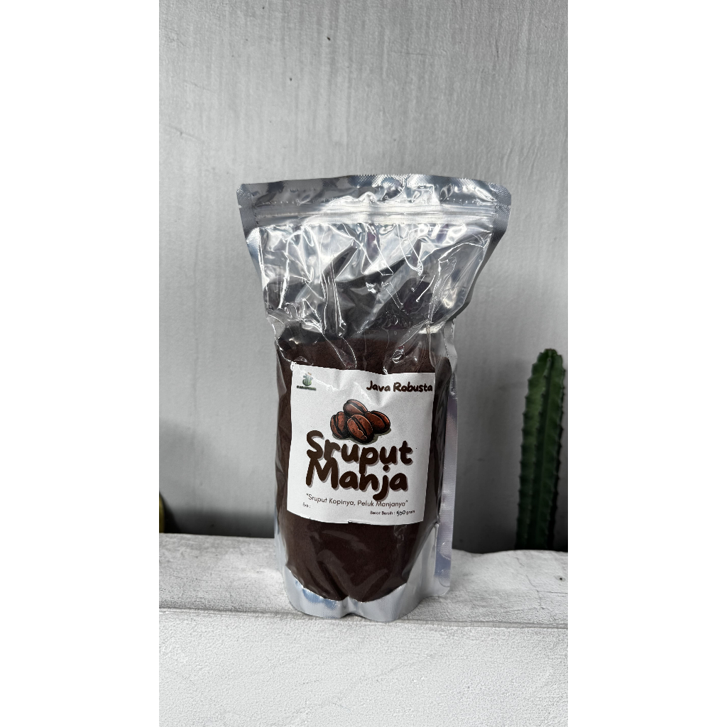 

Sruput Manja - Kopi Bubuk Arabika Kawi 500gr | Single Origin Gunung Kawi, Premium Medium-Dark