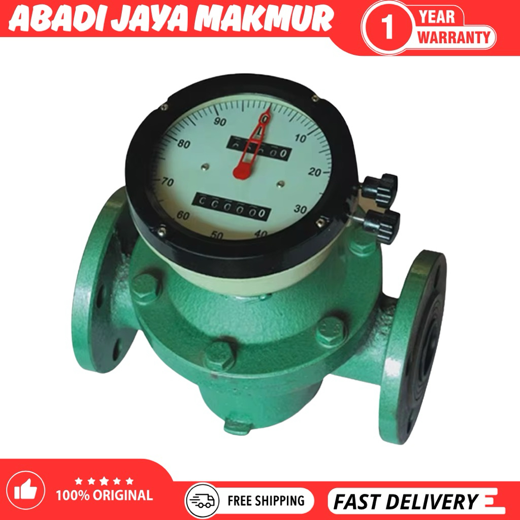 Flowmeter Tokico DN80 Flow Meter Solar Flange 3”Inch Meteran BBM Oval Gear Pump Model Tokico
