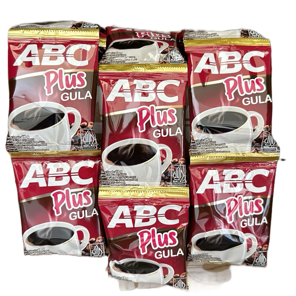 

[30pcs] Kopi ABC plus Gula 18gr/ 3 renceng Coffee Bubuk