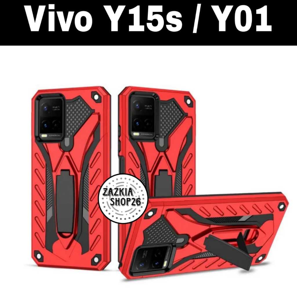 FOR ( VIVO Y15S / VIVO Y01 ) Casing/Hardcase Phantom Robot Kick Standing