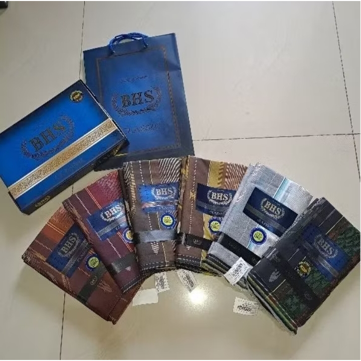 sarung tenun BHS CLASIC free papper bag
