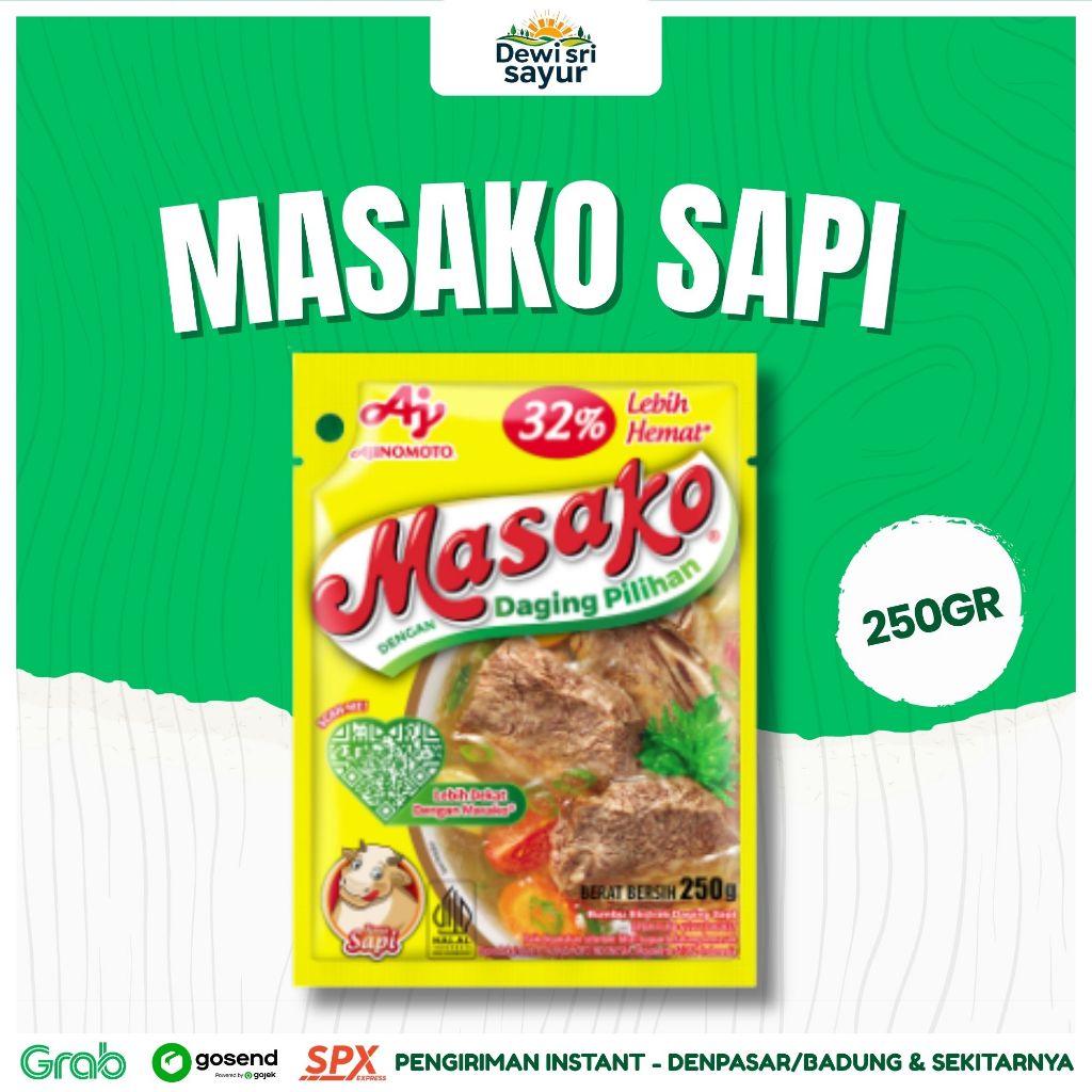 

Masako Sapi Sachet 250gr – Dewi Sri Sayur