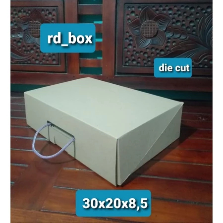 

Dus uk 30x20x8,5 cm Box Pizza,Box Hampers Tanpa Tali