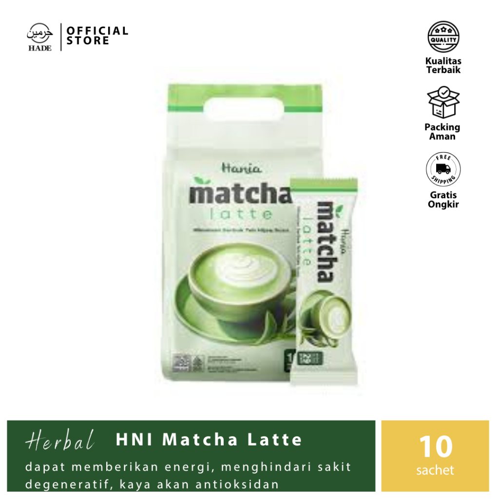

HNI - Matcha Latte - Minuman Teh Matcha