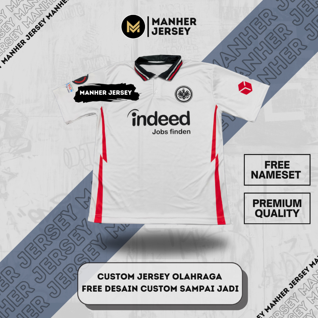 JERSEY FRANKFURT 2020 2021 FULL PRINTING