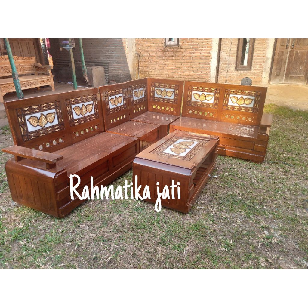 kursi sudut ruang tamu minimalis