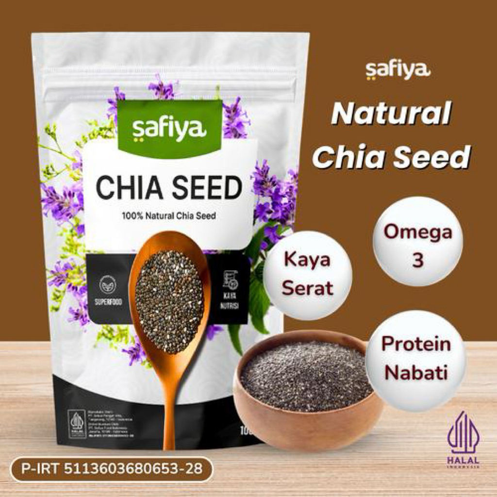 

CHIASEED ORGANIK 500GR BY SAFIYA