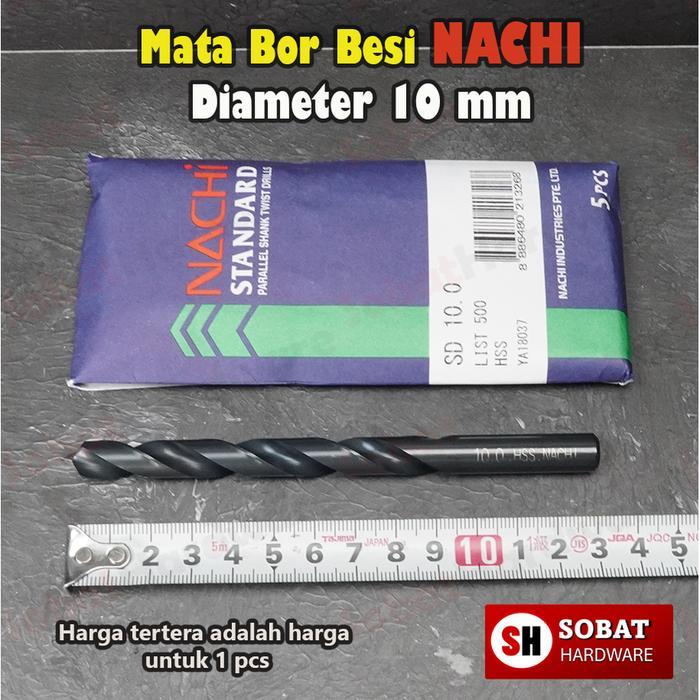 Mata Bor Besi Nachi - Nachi Mata Bor 10 mm
