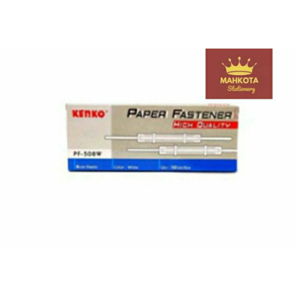 

Paper Fastener Kenko PF-508 W/Pengikat Kertas White