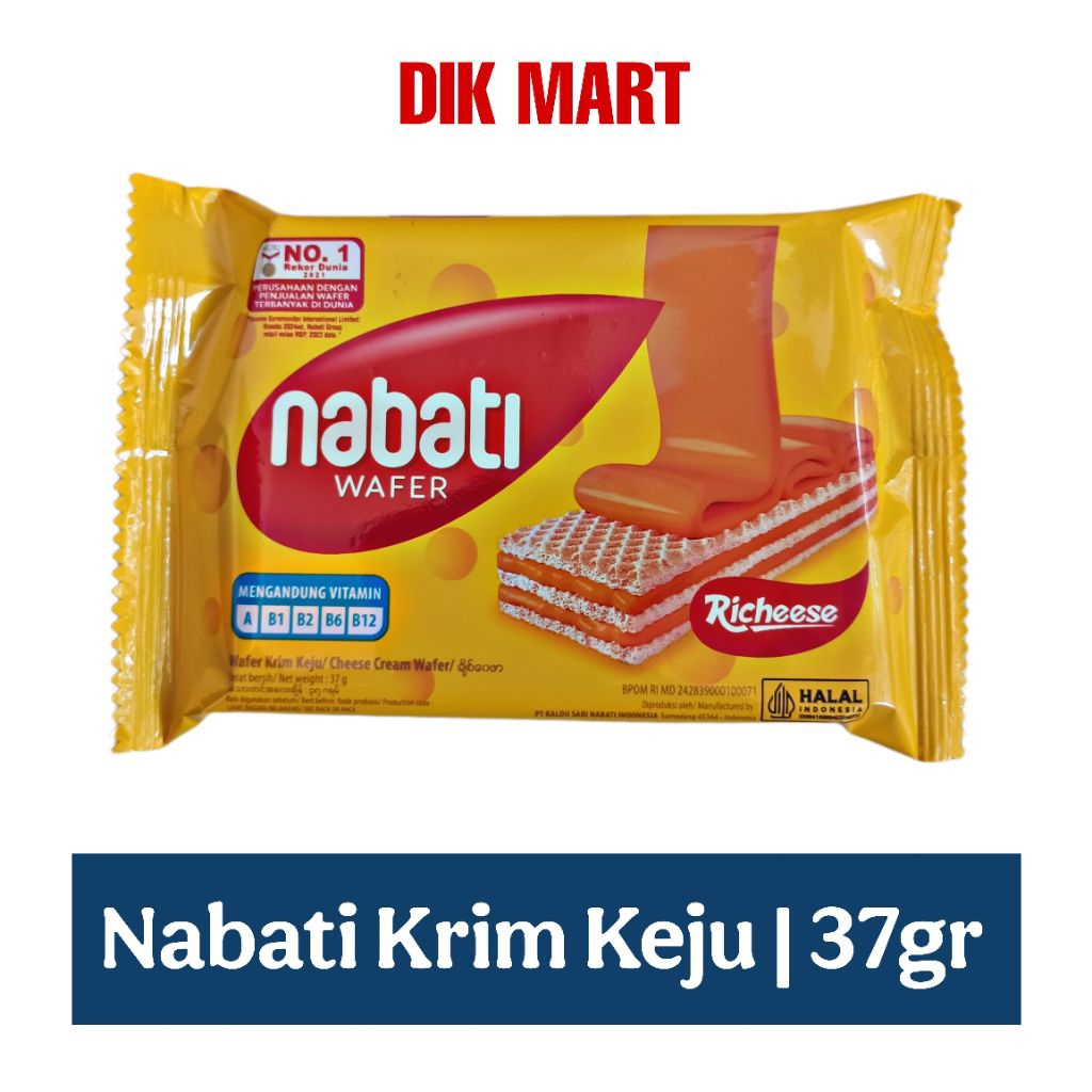 

1Pcs Wafer Nabati Krim Keju