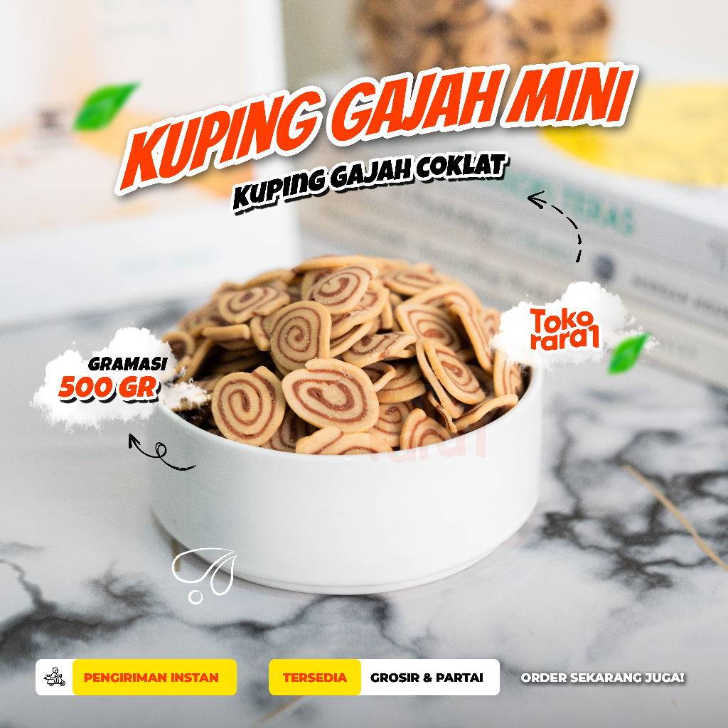 

Kuping Gajah Mini 500gr/ Camilan Murah / Snack kiloan contong kupeng mini jm