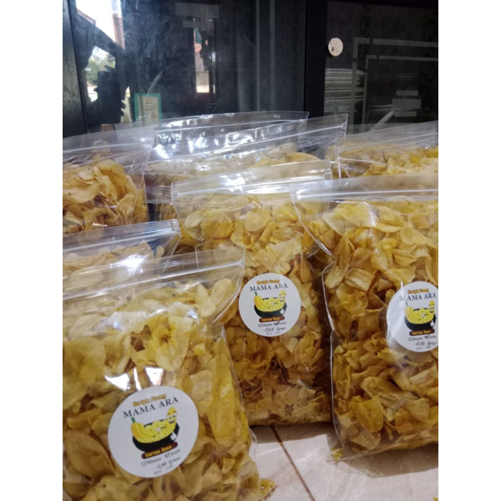 

Kripik pisang nangka asin & manis 250 gr