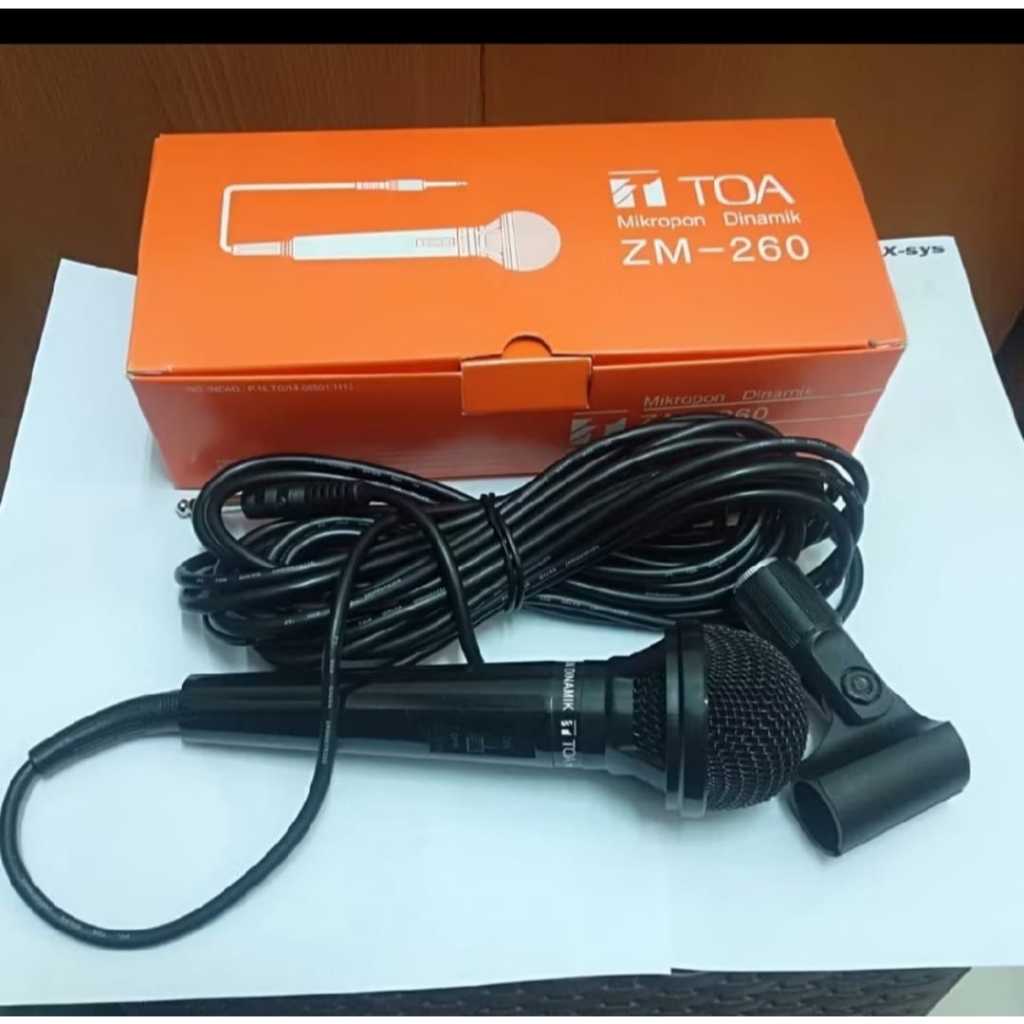 Microfon Kabel TOA ZM-260 Microfon Dinamik