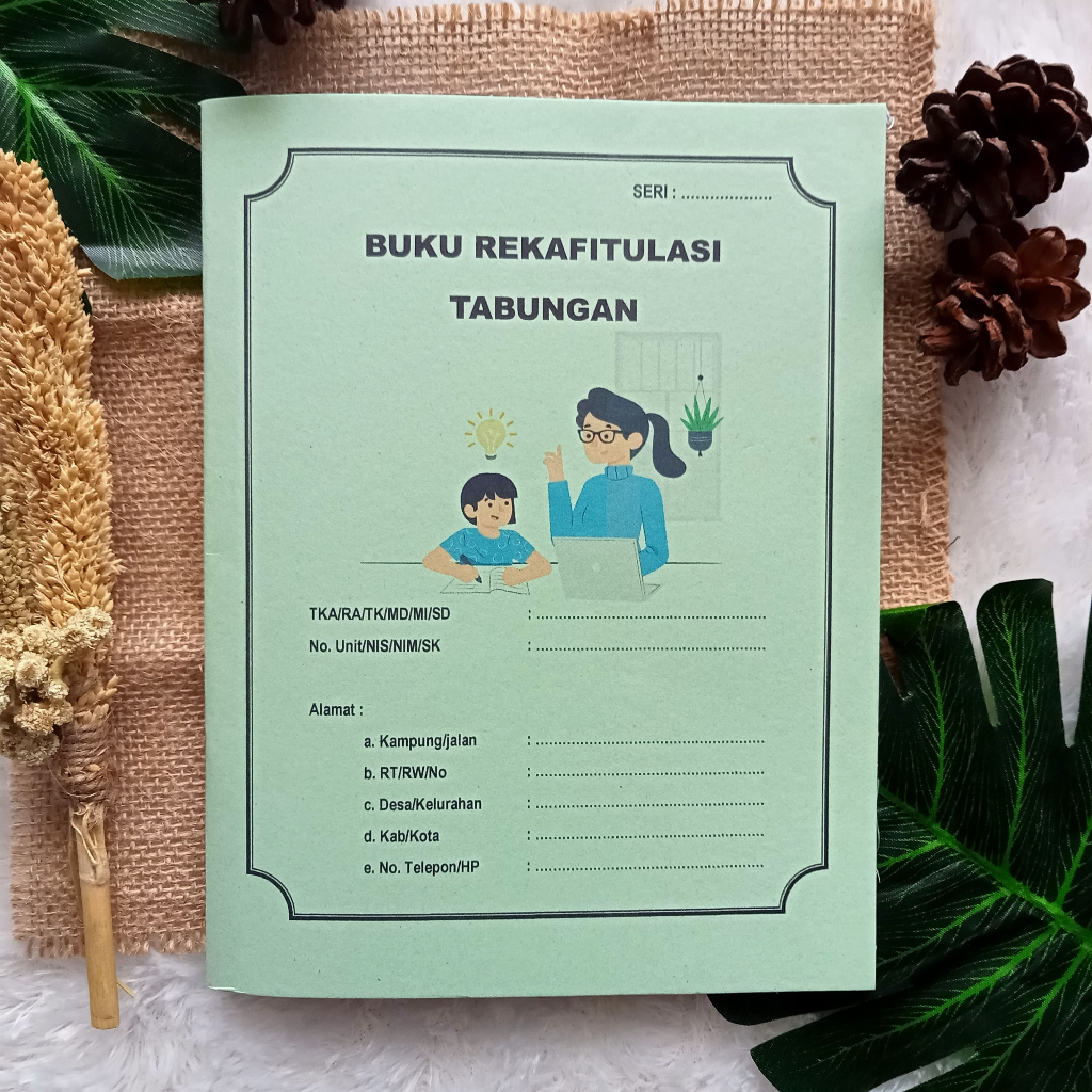 

ES88 Buku Rekap Tabungan Se Ukuran Buku Tulis B5