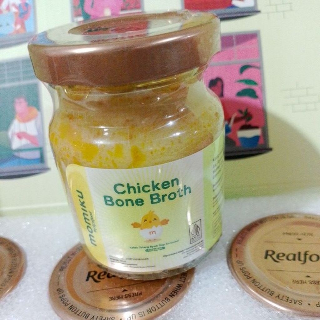 

Kaldu Ayam Realfood Momiku | Chicken Bone Broth Momiku