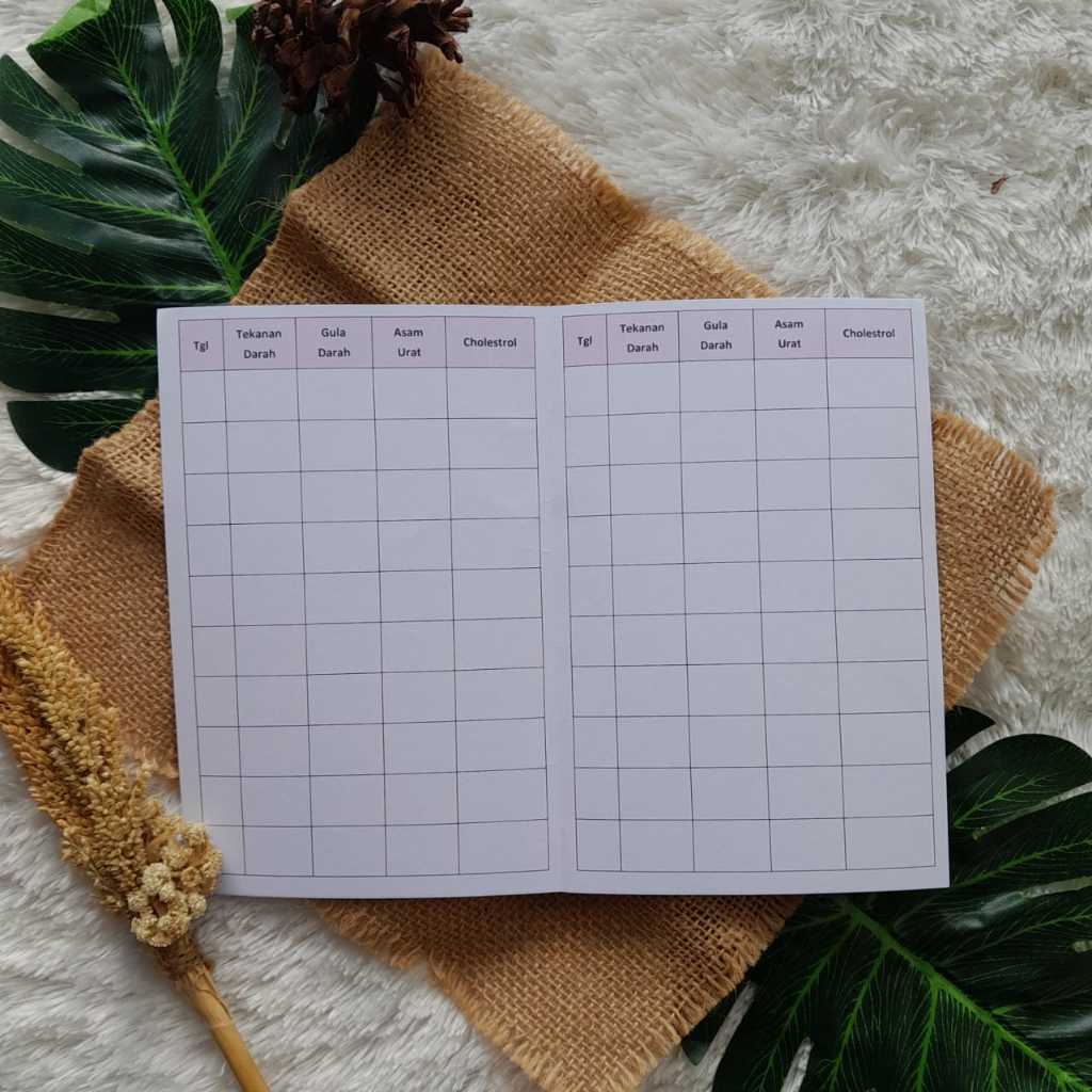 

ES88 KARTU KONTROL KESEHATAN UK 21,5X16,5CM CETAK BOLAK BALIK LIPAT 2