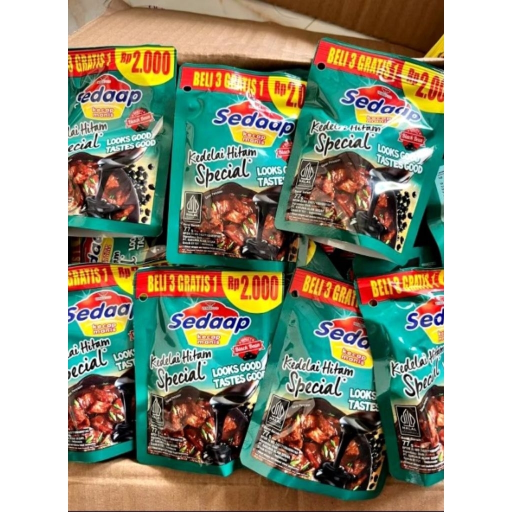 

kecap sedap manis spesial refil 5 pcs