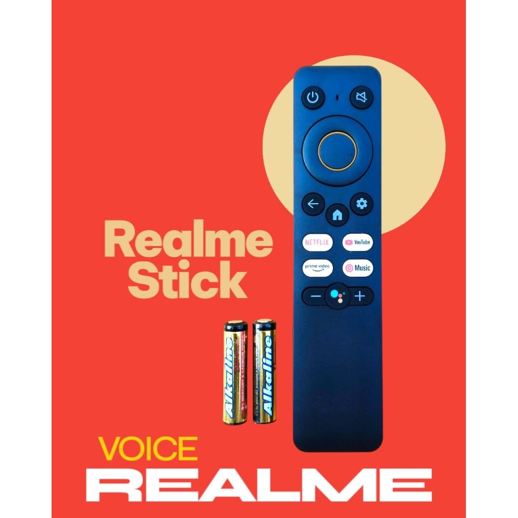 REMOT TV REALME STICK DILENGKAPI DENGAN VOICE