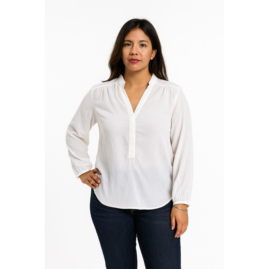 IZ BYER atasan blouse wanita putih