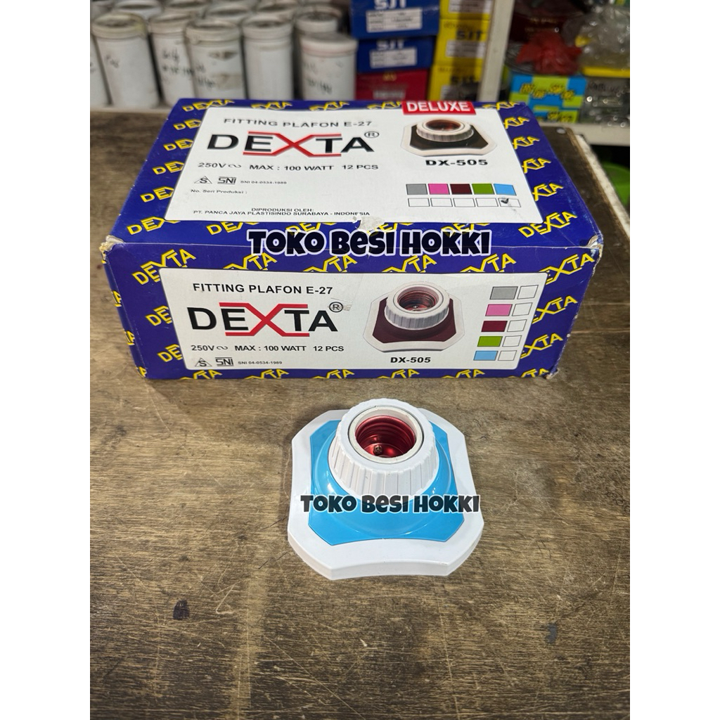 Fitting Duduk Dexta / Fitting Plafon Dexta DX-505 (Biru)