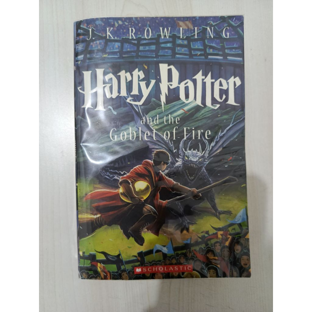 Preloved novel harry potter and the goblet of fire english scholastic