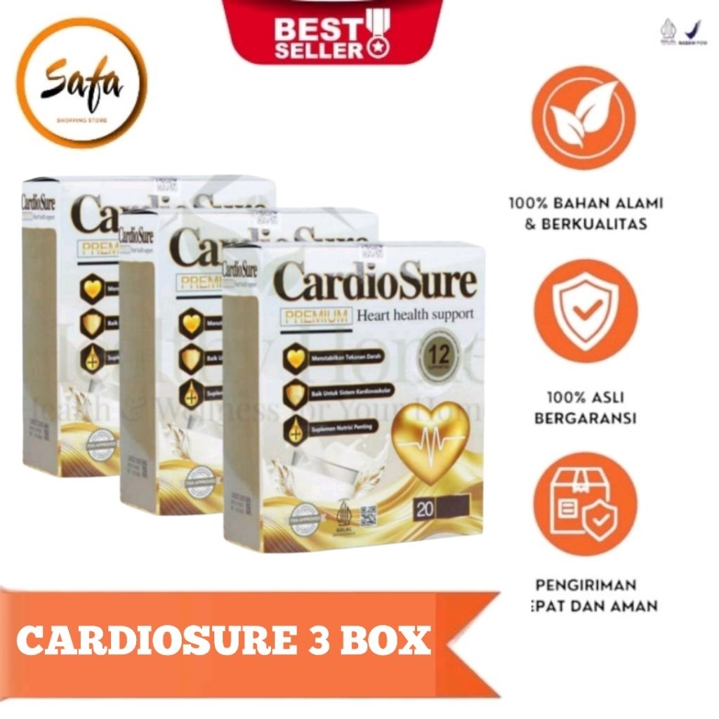 

PROMO 3BOX CARDIOSURE MILK SUSU ASLI OBAT HIPERTENSISTRUK JANTAUNG KOLESTROL ASAM URAT