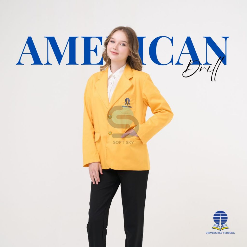 JAS ALMAMATER UT UNIVERSITAS TERBUKA ORIGINAL PREMIUM