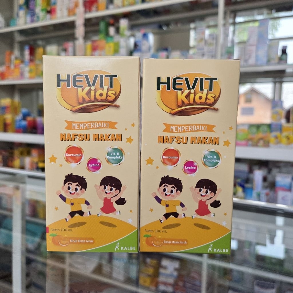 Hevit Kids Sirup Suplemen Nafsu Makan Anak