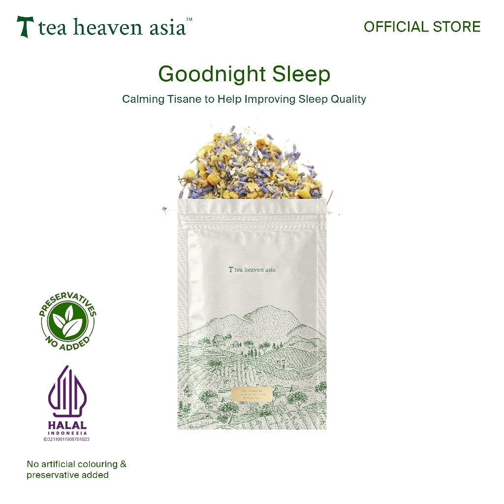 

Tea Heaven Goodnight Sleep Artisan Tea Blend 15gr