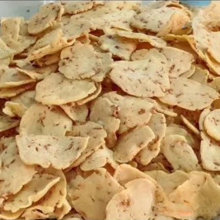 

Kerupuk Bawang Asli Padang Cemilan Jajanan Snack Keripik Onion Renyah