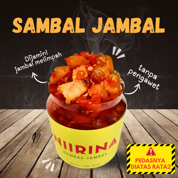 

NIIRINA Sambal Premium Ikan Asin Jambal 200gr
