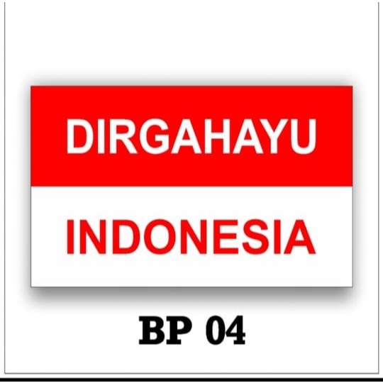 

Stiker Pipi Merah Putih