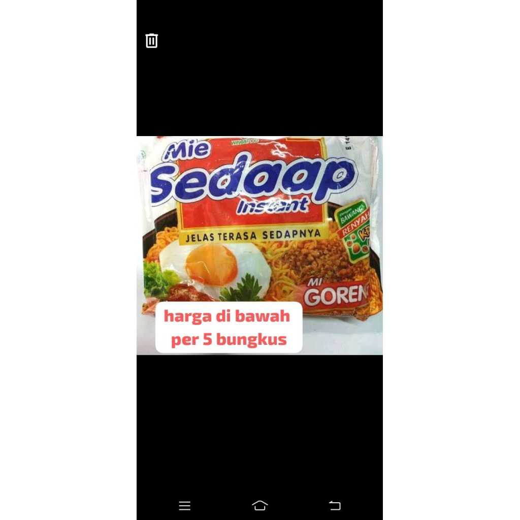 

MIE SEDAP GORENG/MIE GORENG MURAH/MIE GORENG SEDAP