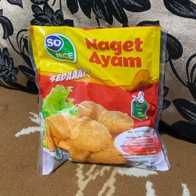 

So Nice Naget Ayam Sedaaap! 250 gr
