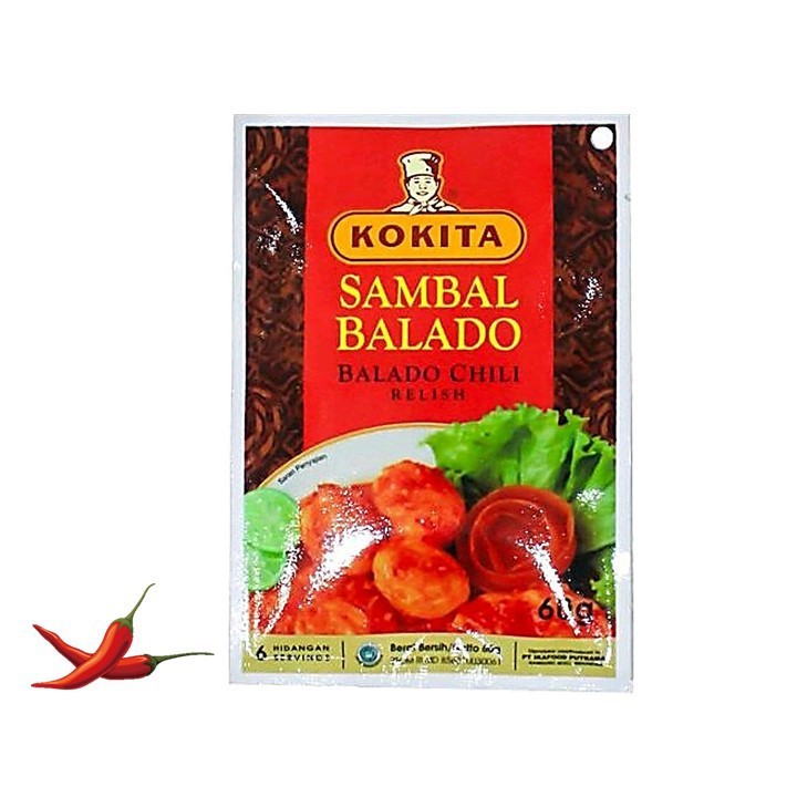

Kokita Bumbu Sambal Balado 60 Gr Rasa Mantap