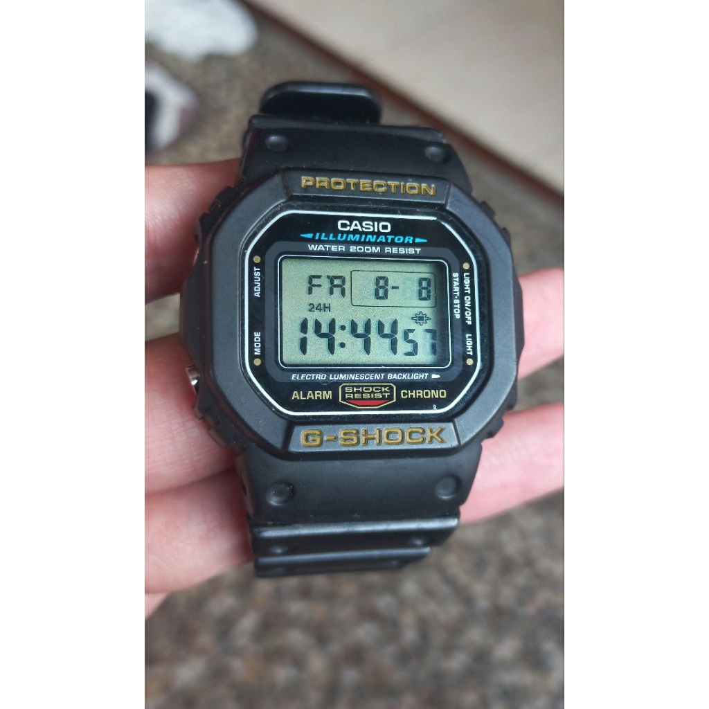 Casio G-Shock DW-5600E Second/Bekas/Preloved