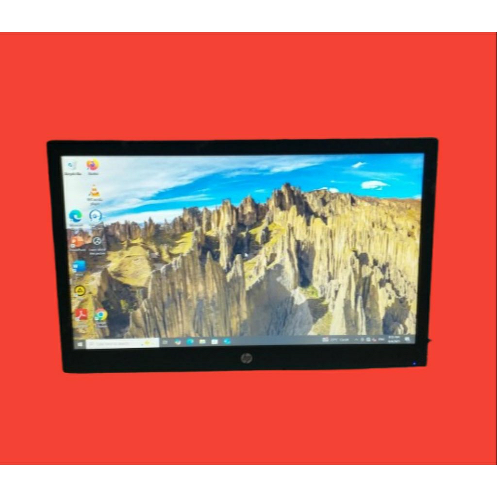 Monitor Komputer HP V194 LCD OK Terimakasih
