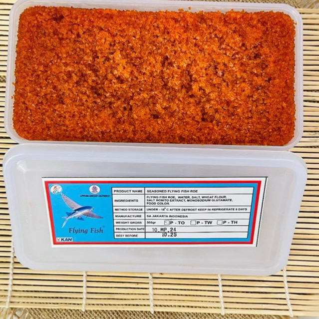 

tobiko orange grade B 500gr