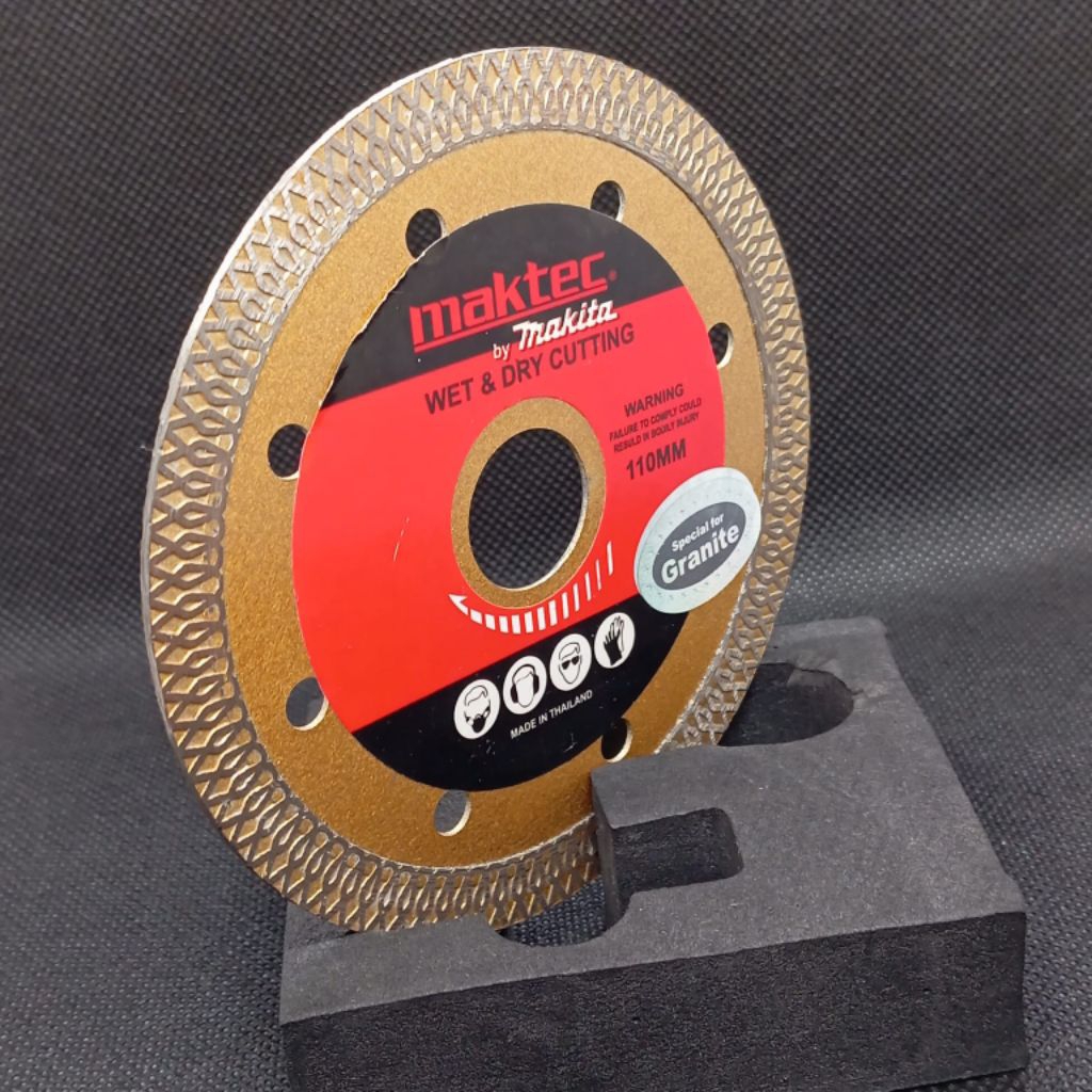 Mata potong granit keramik mata gerinda potong 4 inch maktec slim x  turbo batik