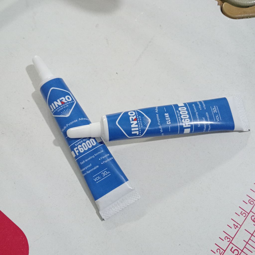 Lem Payet Super Glue F6000 30ml/lem payet baju