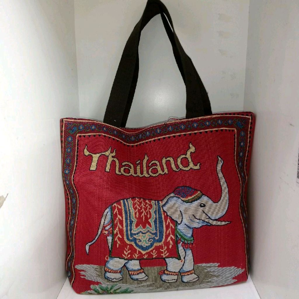 tas tote bag wanita tas thailand etnik jumbo