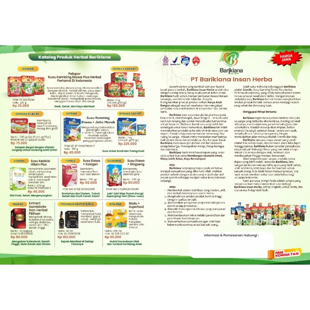 

Etalase khusus RO mitra resmi kami