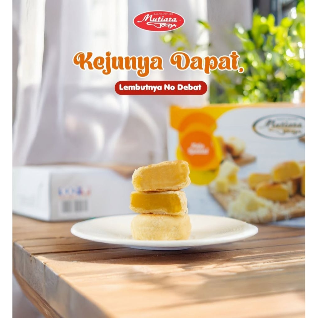 

Bakpia Mutiara Jogja Rasa Keju isi 20