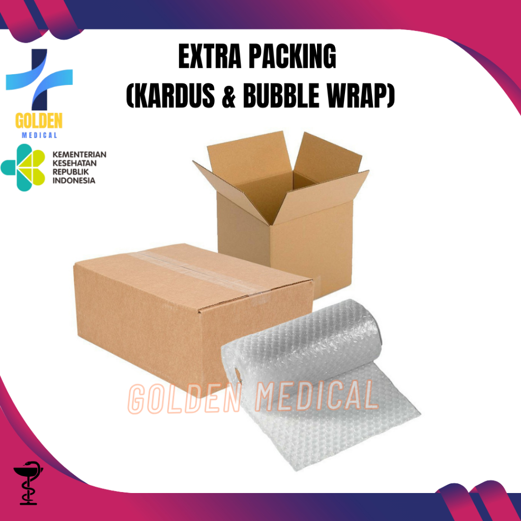 

Tambahan Packaging Extra Bubble wrap dan Kardus untuk Perlindungan Pengiriman