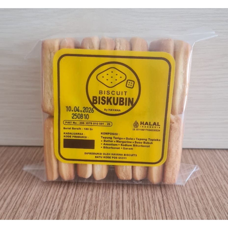 

Biskuit Gabin Susu Biskubin isi 180 gr Camilan teman ngopi