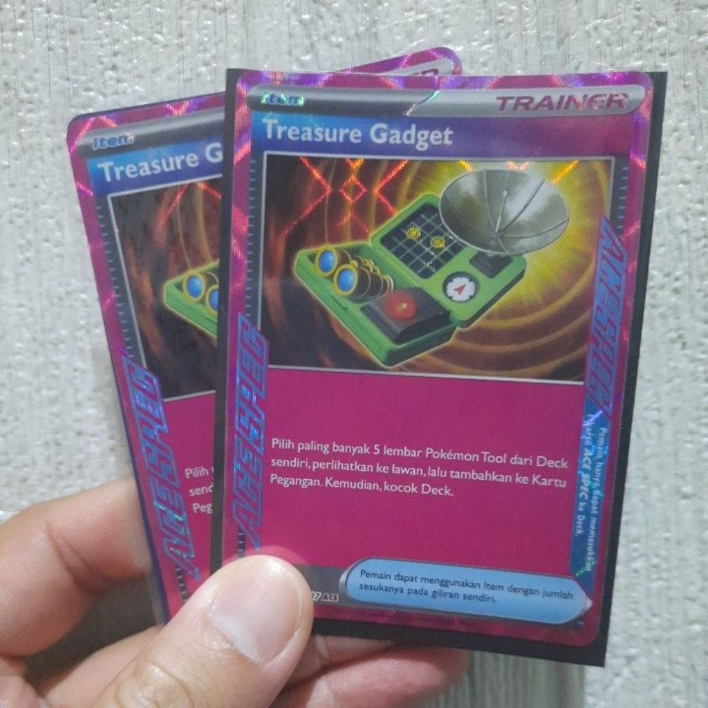 Pokemon Card Treasure Gadget ACE