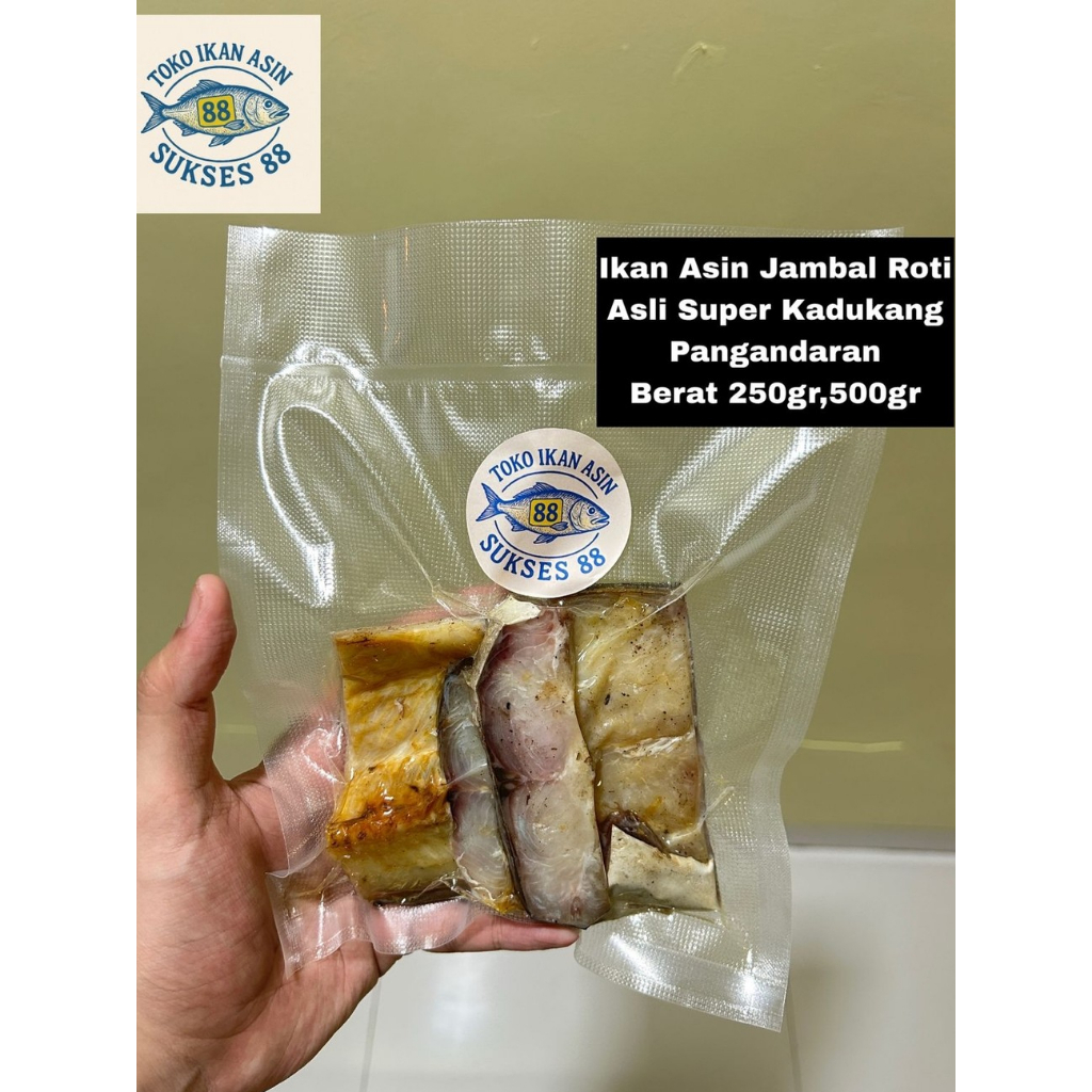 

Ikan Asin Jambal Roti Asli Super Ikan Kadukang Pangandaran 250gr / 500gr | Ngeprul Lembut | Gurih Premium