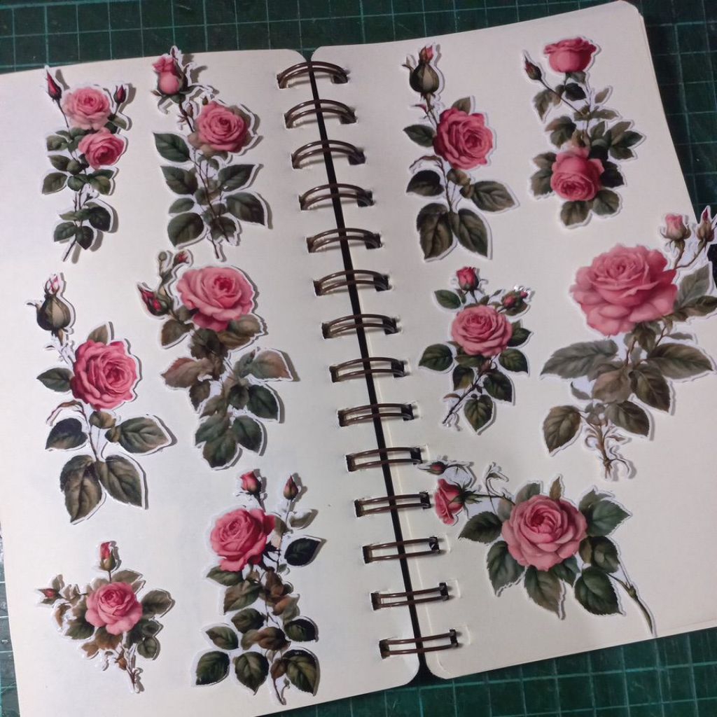 

ARTDOESWORK The Rose Kingdom (26pcs) stiker transparant