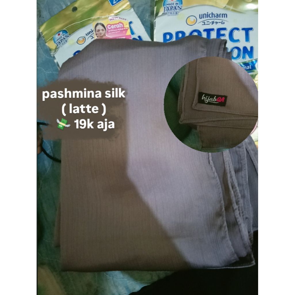 𓍯𝒑𝒓𝒆𝒍𝒐𝒗𝒗.𝒃𝒚𝒔𝒉𝒐𝒐 .ᐟ˙⋆ pashmina silk latte