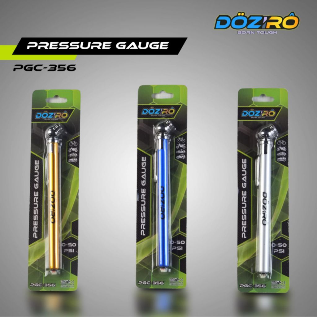 Alat ukur tekanan ban sepeda motor mobil / Pengukur tekanan angin model pen
